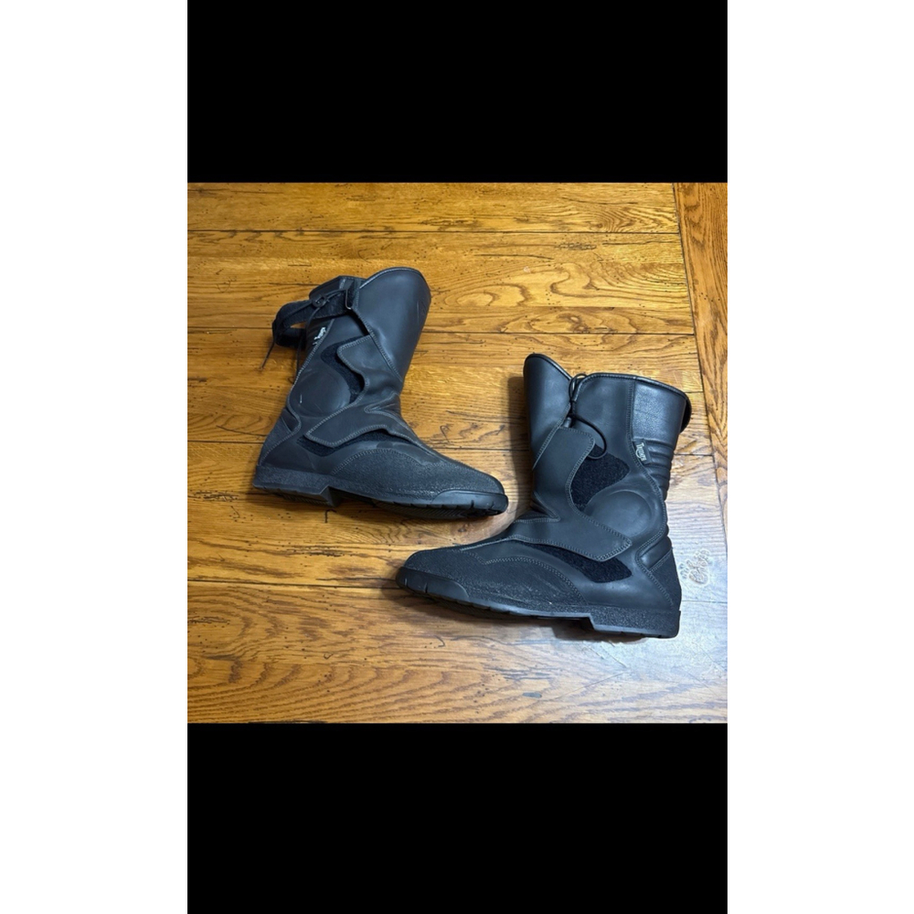Motorcycle Boots Leather Size 45 BKS
